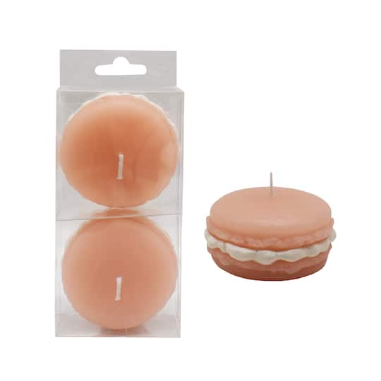 Unscented Macaron Tealight Candles by Ashland&#xAE;, 2ct.